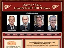 Tablet Screenshot of ottawacountrymusichof.org